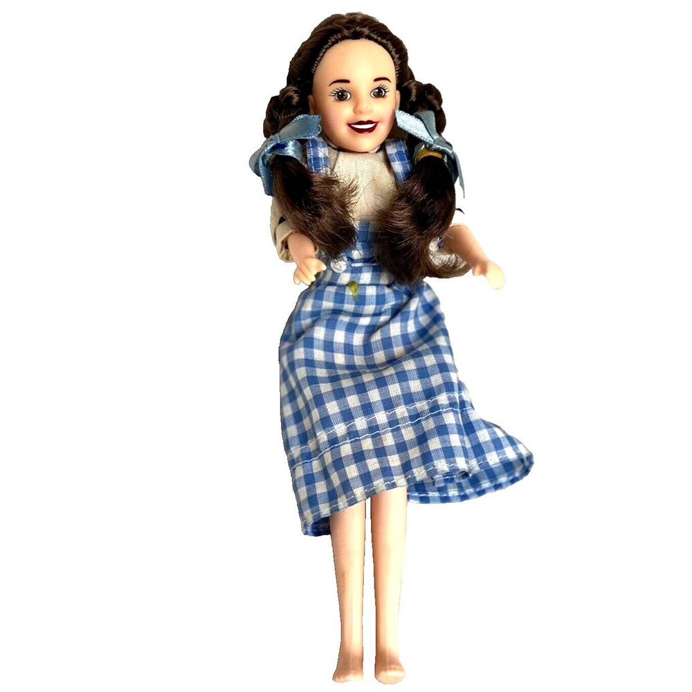 Vintage Wizard Of Oz Dorothy Doll TEC Turner Entertainment 8.5 in Bendable Legs